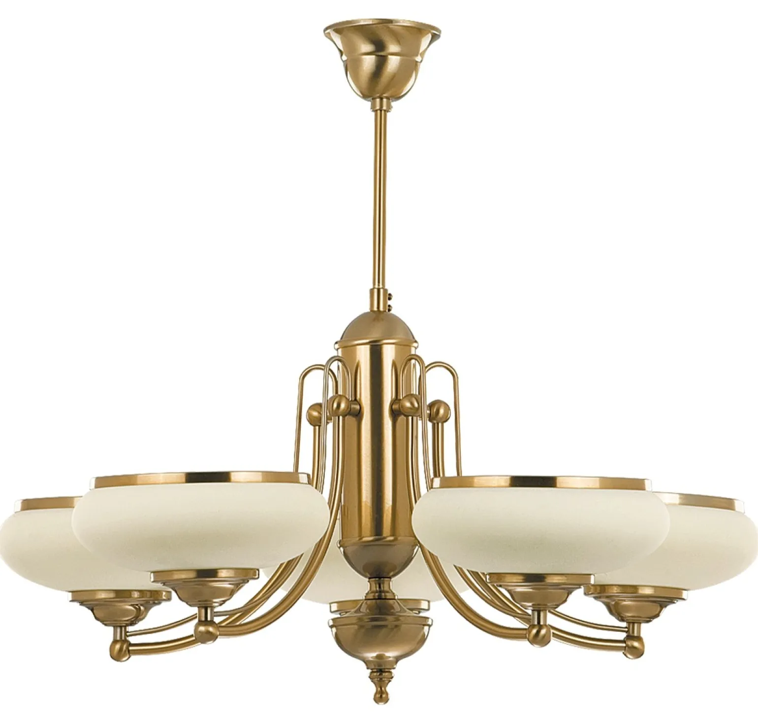 Sklep Kaja Zdobiona lampa sufitowa z odwróconymi kloszami AL 10905 | Kaja