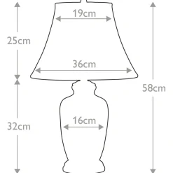 Sklep Kaja Zdobiona lampka nocna, złota GOLD-THISTLE-TL z serii GOLDTHISTLE