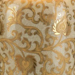 Sklep Kaja Zdobiona lampka nocna, złota GOLD-THISTLE-TL z serii GOLDTHISTLE