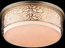 Fashion Zdobiony, abażurowy plafon ⌀50cm H260-05-N VENERA | Kaja Oświetlenie Żyrandole Nowoczesne