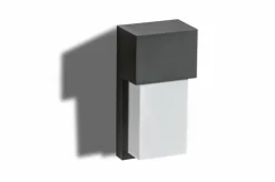 Sklep Kaja Zewnętrzna lampa ścienna elewacyjna szara AZ4347 ARIDA | Kaja