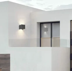 Sklep Kaja Zewnętrzna lampa ścienna LED O572WL-L6B FULTON | Kaja Oświetlenie