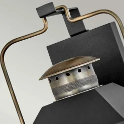 Sklep Kaja Zewnętrzna lampa naścienna, czerń HK-FITZGERALD2-L z serii FITZGERALD