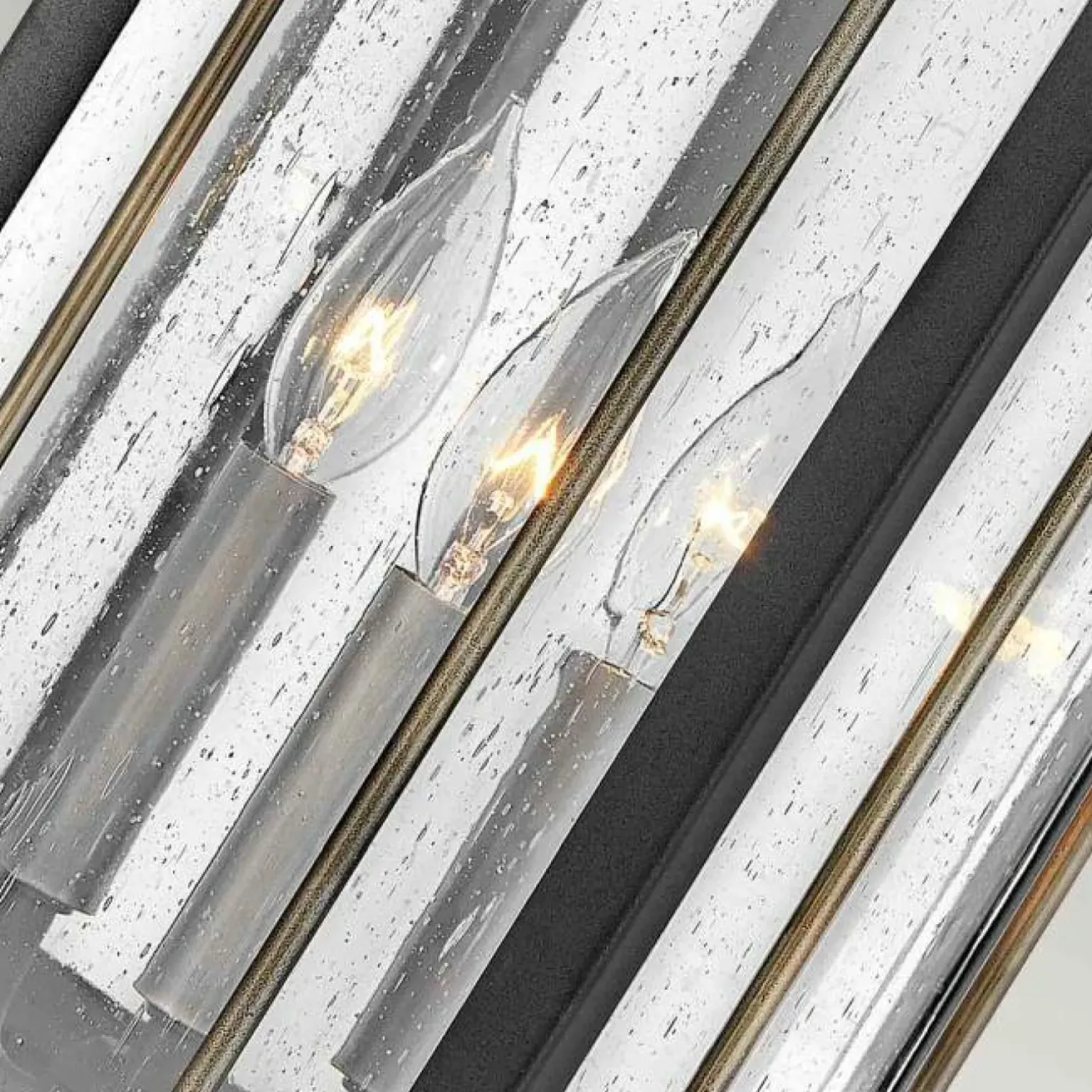 Sklep Kaja Zewnętrzna lampa naścienna, czerń HK-FITZGERALD2-L z serii FITZGERALD