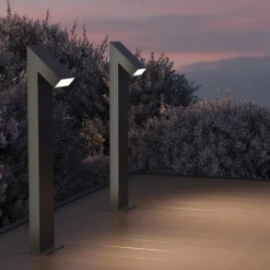 Sklep Kaja Zewnętrzna lampa stojąca, ledowa, moc 15W O592FL-L15GF3K z serii GUSS