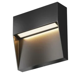 Sklep Kaja Zewnętrzna oprawa schodowa, czarny kolor O047SL-L3B3K z serii MANE