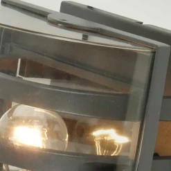 Sklep Kaja Zewnętrzny, grafitowy kinkiet FRIDA-M z serii FRIDA