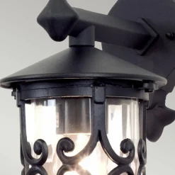 Sklep Kaja Zewnętrzny kinkiet ścienny, ogrodowy BL8-BLACK z serii HEREFORD