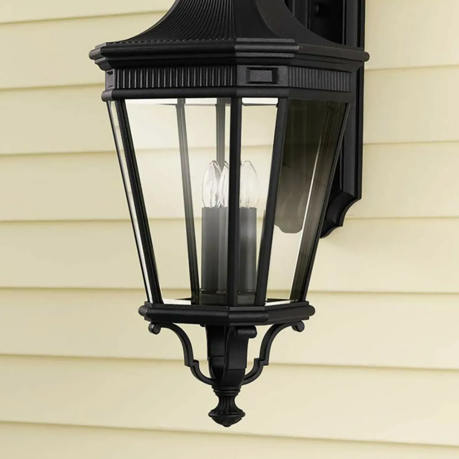 Sklep Kaja Zewnętrzny kinkiet, do altany FE-COTSLN2-L-BK z serii COTSWOLD LANE