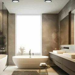 Sklep Kaja Zewnętrzny plafon LED na taras ⌀22cm EKP0475 MARLON | Kaja Oświetlenie