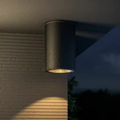 Sklep Kaja Zewnętrzny spot w kształcie tuby, lampa na taras O307CL-01B ROLL