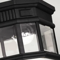 Sklep Kaja Zewnętrzny, szklany plafon FE-COTSLN-F-BK z serii COTSWOLD LANE