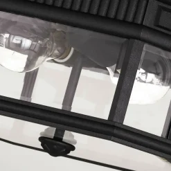 Sklep Kaja Zewnętrzny, szklany plafon FE-COTSLN-F-BK z serii COTSWOLD LANE