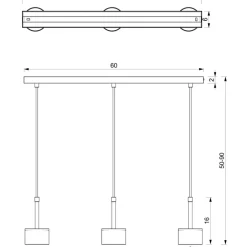 Clearance Zielona lampa ze złotymi elementami MLP7767 z serii ARENA | Kaja Oświetlenie Żyrandole Nowoczesne