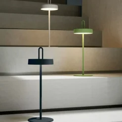 Sklep Kaja Zielona lampka stołowa na taras i do biura ZM 19310-43 AMAG | Kaja