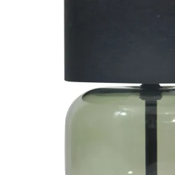 Sklep Kaja Zielona lampka z abażurem TB-63748-BL-GR DORME | Kaja Oświetlenie