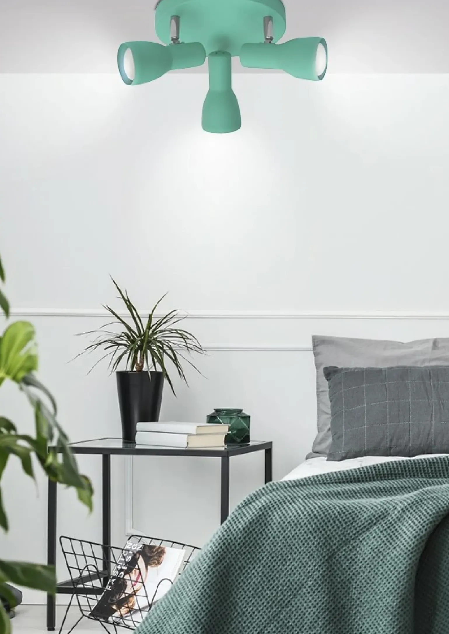 Sklep Kaja Zielona, okrągła lampa sufitowa 98-50601 PICARDO | Kaja Oświetlenie