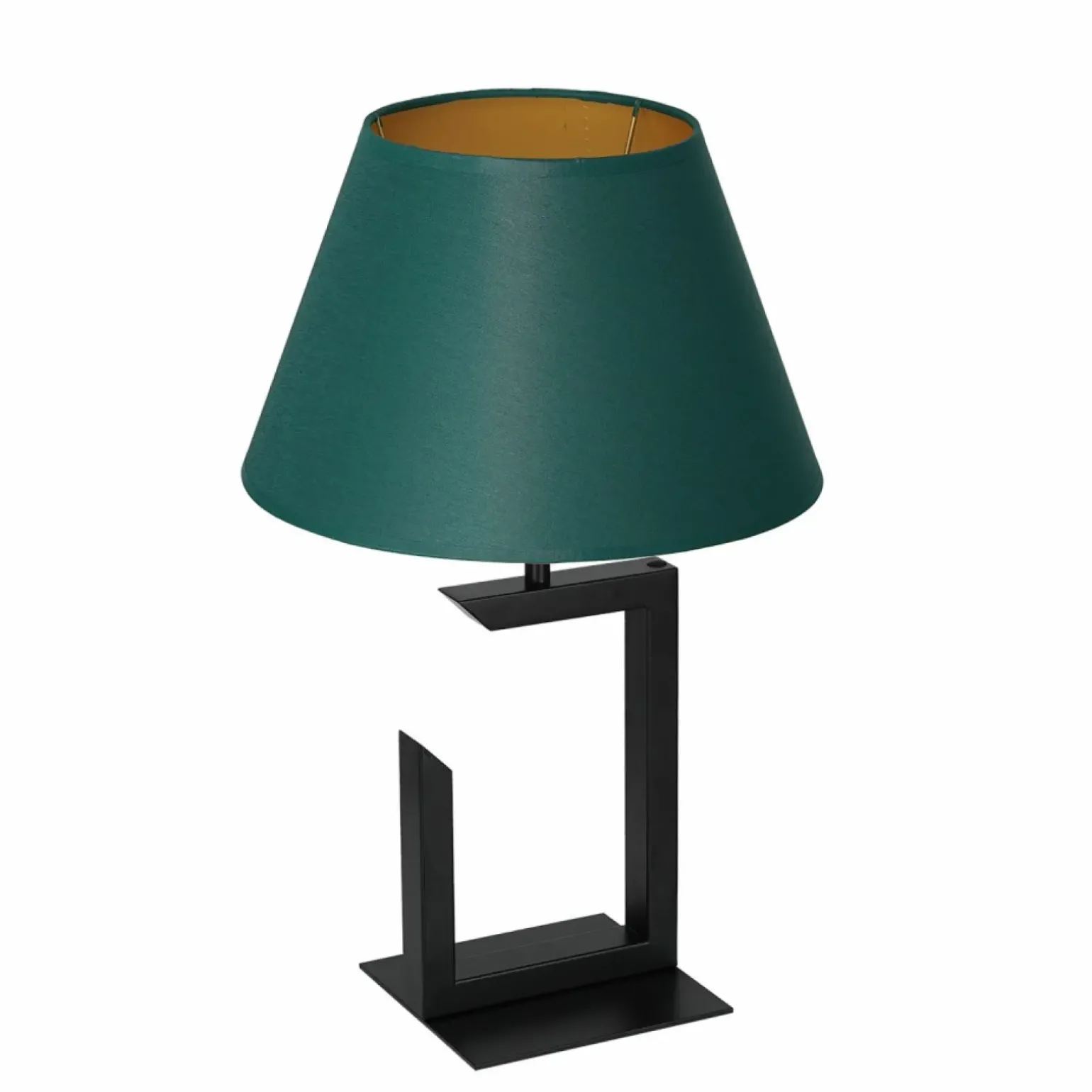 Sklep Kaja Zielono-złota lampa stołowa, do sypialni LX 3398 z serii TABLE LAMPS