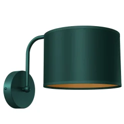 Sklep Kaja Zielono-złota lampa wisząca z abażurem MLP7872 z serii VERDE | Kaja Oświetlenie