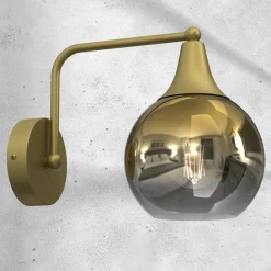 Sklep Kaja Złota, dekoracyjna lampa ścienna, kinkiet MLP8399 z serii MONTE | Kaja Oświetlen