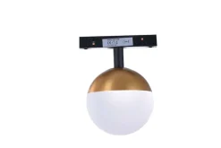 Sklep Kaja Złota głowica LED do szyny jednofazowej AZ4632 ELIN | Kaja Oświetlenie