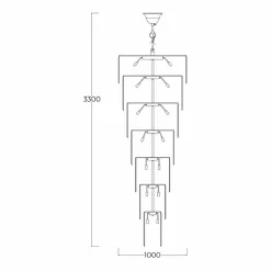 Cheap Złota, kryształowa lampa w stylu pałacowym ZM 18006-69 LUXE | Kaja Żyrandole Nowoczesne