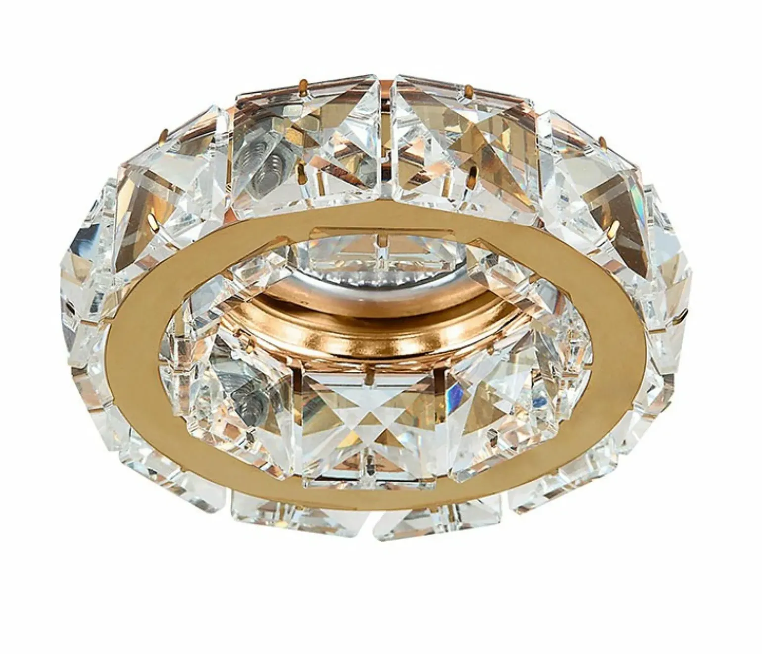 Sklep Kaja Złota, kryształowa oprawa podtynkowa oczko AZ1450 ESTER | Kaja