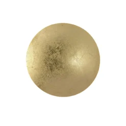 Sklep Kaja Złota lampa ścienna ⌀26cm LP-8102/1C-18W GD PLATILLO | Kaja
