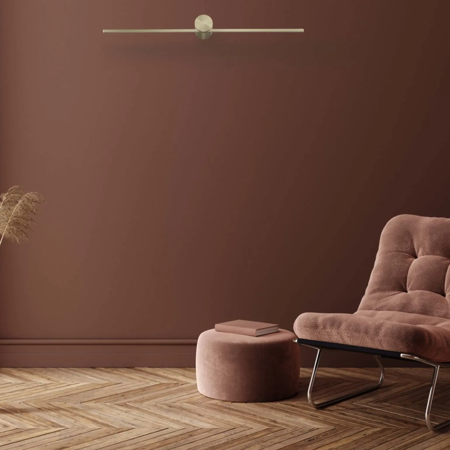 Sklep Kaja Złota lampa ścienna nad lustro LP-777/1W L GD z serii MODERN SLIM