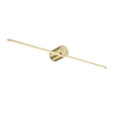 Sklep Kaja Złota lampa ścienna nad lustro LP-777/1W L GD z serii MODERN SLIM