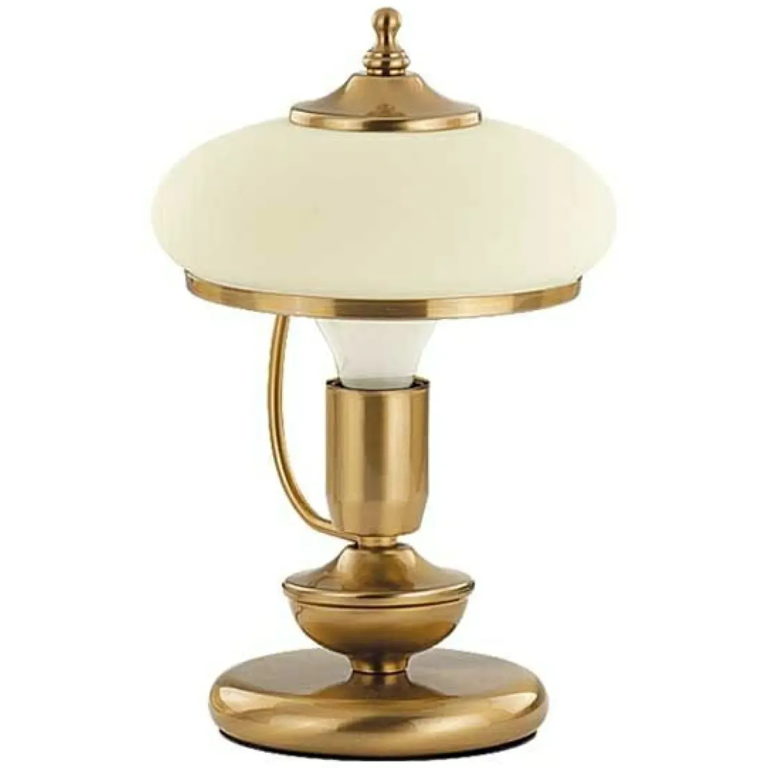 Sklep Kaja Złota lampa nocna w stylu retro, owalny klosz AL 10908 | Kaja