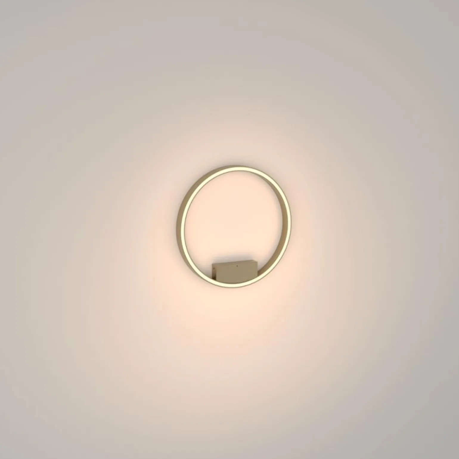 Sklep Kaja Złota lampa sufitowa, LED 25W MOD058CL-L25BS3K z serii RIM | Kaja