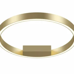 Sklep Kaja Złota lampa sufitowa, średnica 40cm MOD058CL-L25BS4K z serii RIM