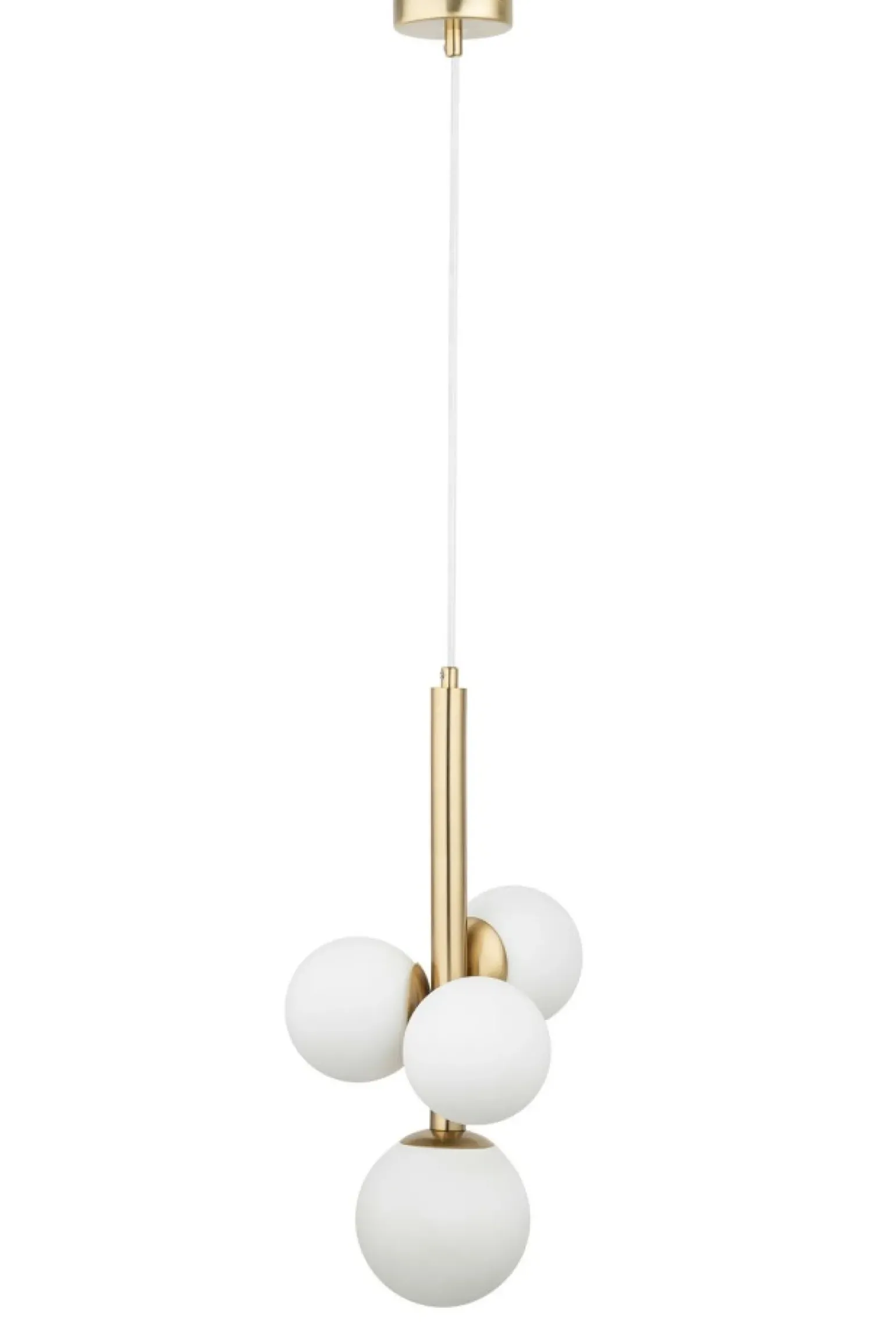 Hot Złota lampa wisząca do pokoju dziennego SIG 40780 z serii PERLA LUX Żyrandole Nowoczesne