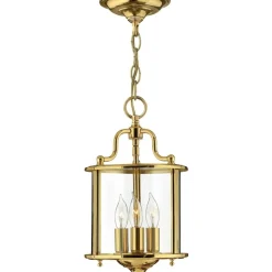 Sklep Kaja Złota lampa wisząca, efektowna HK-GENTRY-P-S-PB z serii GENTRY