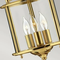 Sklep Kaja Złota lampa wisząca, efektowna HK-GENTRY-P-S-PB z serii GENTRY