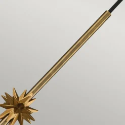 Outlet Złota lampa wisząca z ozdobą ETOILE-P-S-AB z serii ETOILE Żyrandole Nowoczesne