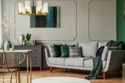 Shop Złota lampa z kloszami MOD089PL-08BS FORTANO | Kaja Oświetlenie Żyrandole Nowoczesne