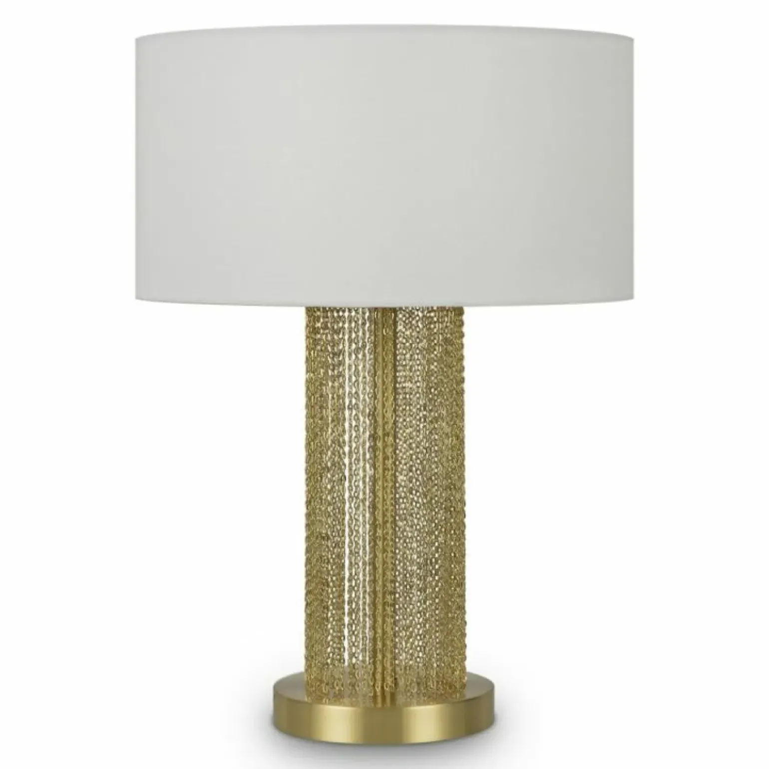 Sklep Kaja Złota lampka stołowa z białym abażurem MOD151TL-01G z serii IMPRESSIVE