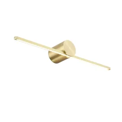 Sklep Kaja Złota, ledowa lampa ścienna 40cm LP-777/1W M GD z serii MODERN SLIM