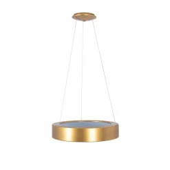 Cheap Złota, ledowa lampa wisząca - obręcz ABR-AZZAR-DG-CCT ROYAL | Kaja Żyrandole Nowoczesne