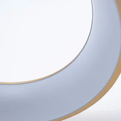 Cheap Złota, ledowa lampa wisząca - obręcz ABR-AZZAR-DG-CCT ROYAL | Kaja Żyrandole Nowoczesne