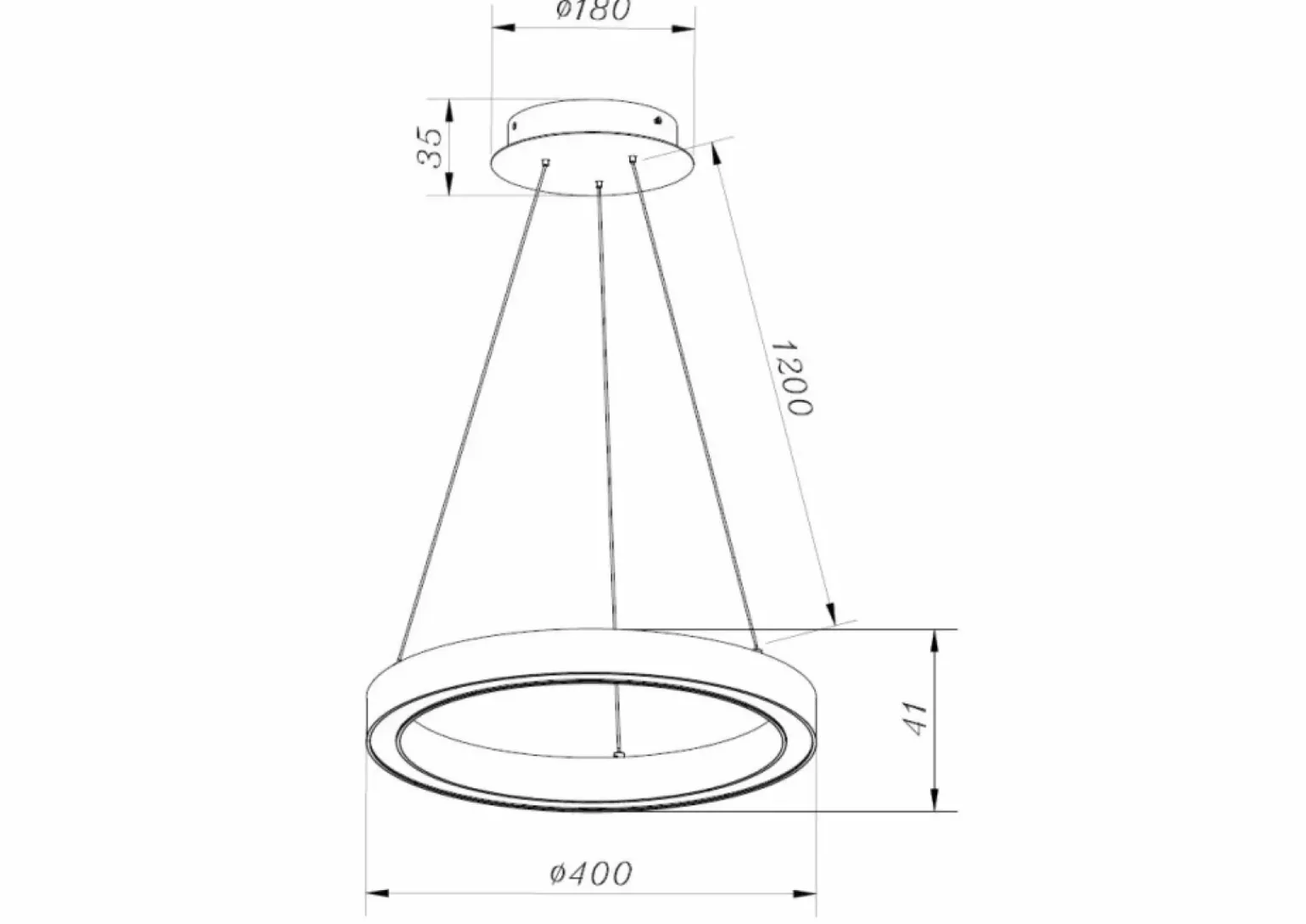 Cheap Złota, okrągła lampa wisząca LED PL200910-400-GD CARLO | Kaja Żyrandole Nowoczesne