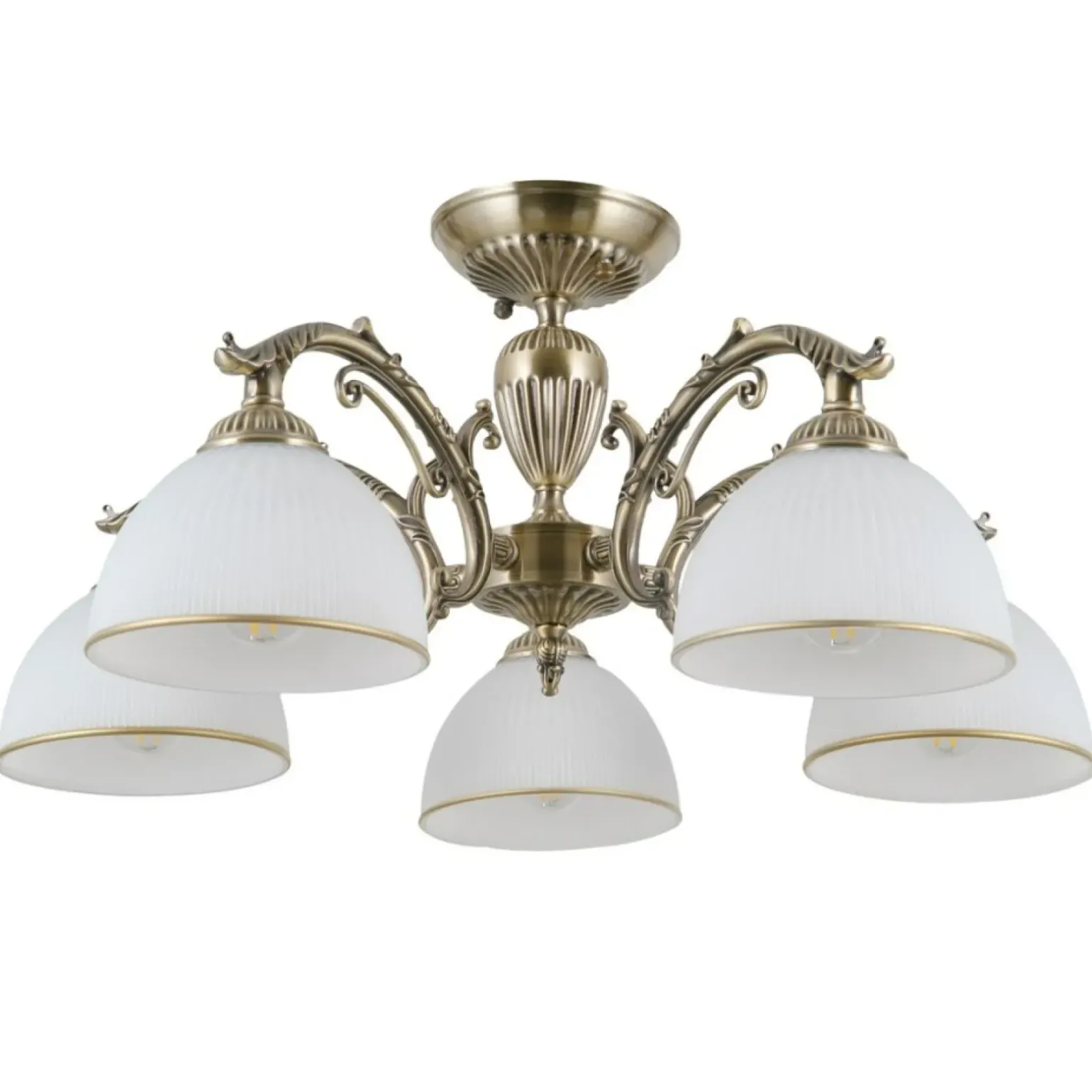 Sklep Kaja Złota, ozdobna lampa sufitowa PND-5122-5 FENEZA | Kaja Oświetlenie