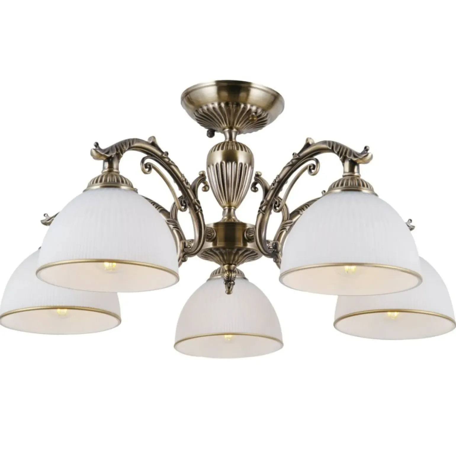 Sklep Kaja Złota, ozdobna lampa sufitowa PND-5122-5 FENEZA | Kaja Oświetlenie