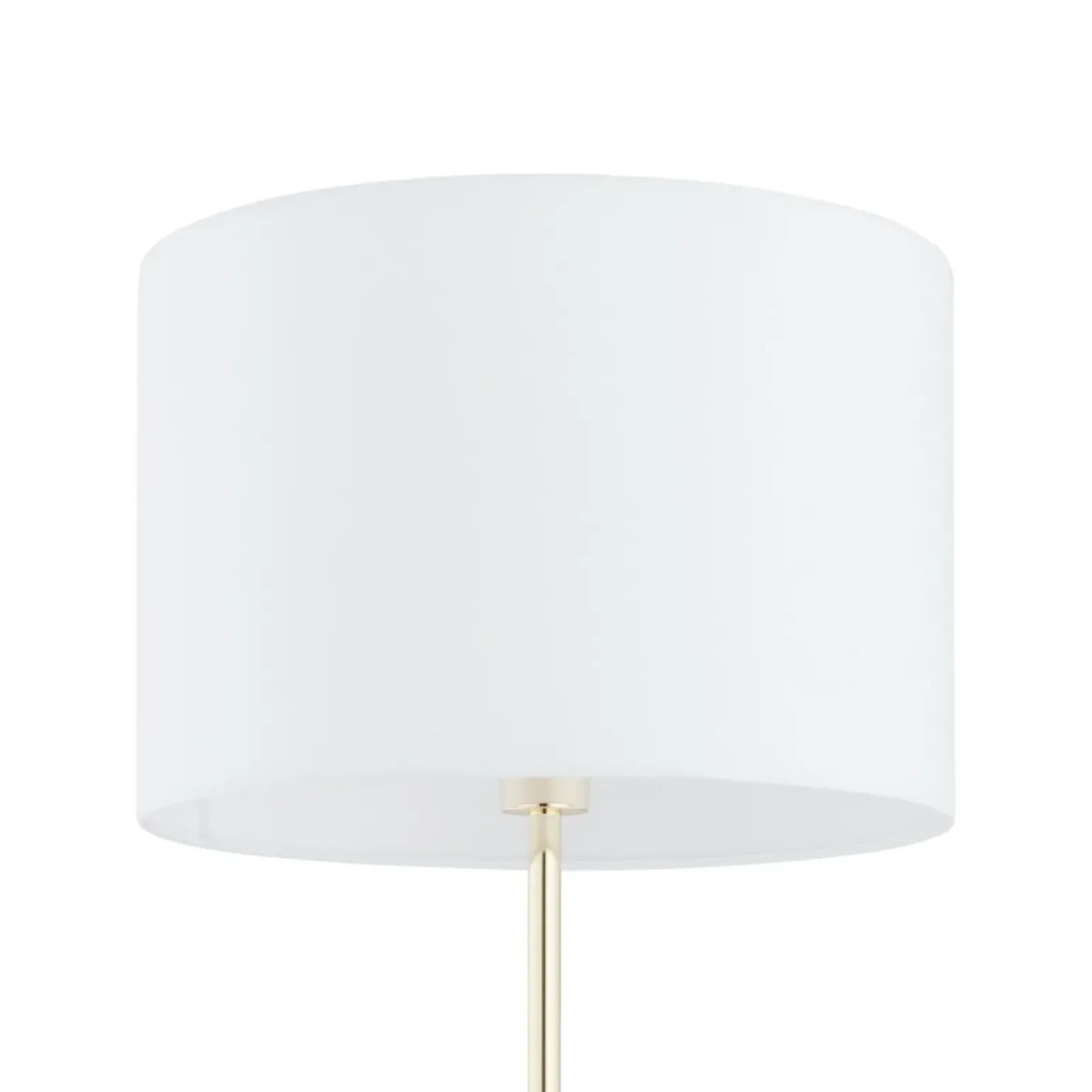 Sklep Kaja Złoto-biała lampa stojąca glamour TK 16033 UMBERTO WHITE GOLD | Kaja