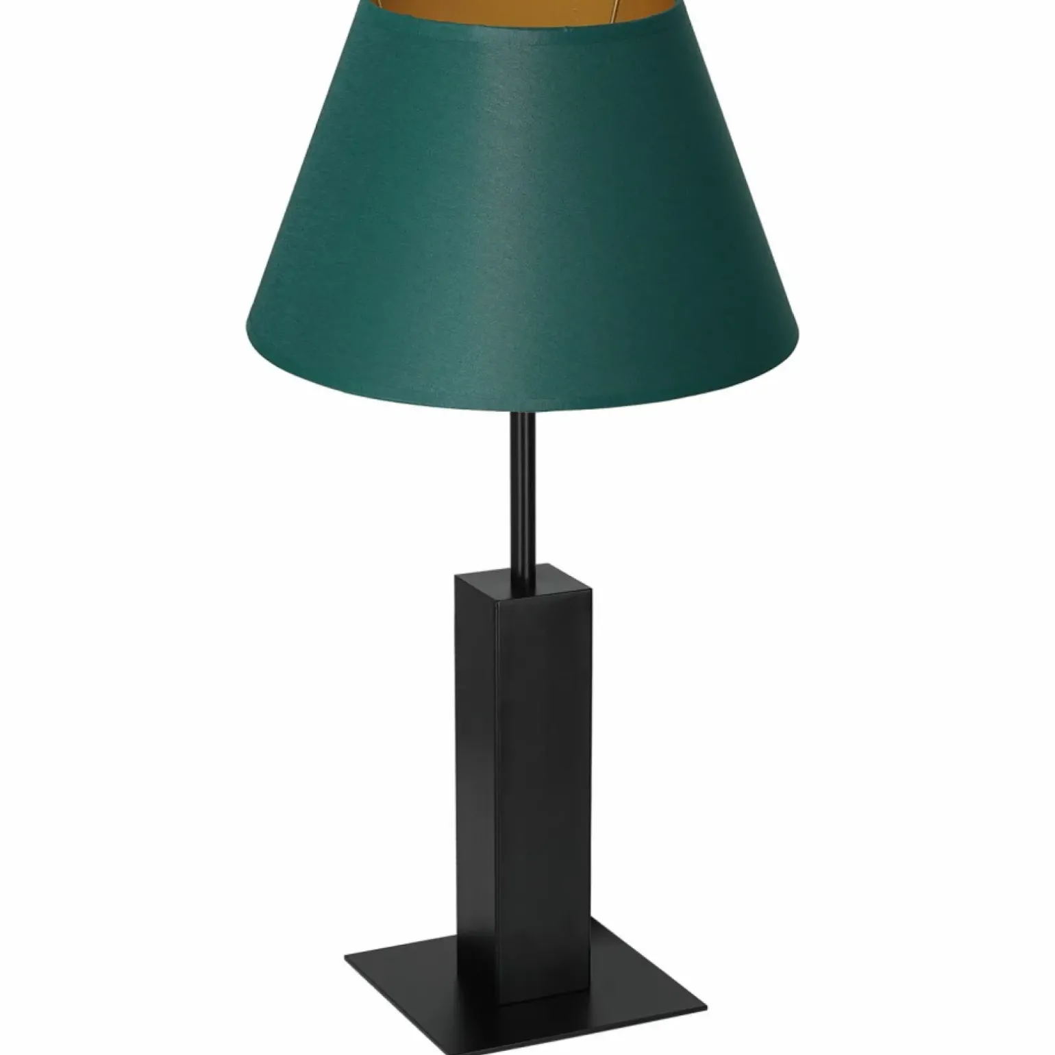 Sklep Kaja Złoto-zielona lampka stołowa, do sypialni LX 3645 z serii TABLE LAMPS
