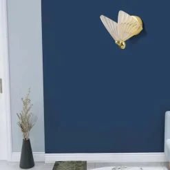 Sklep Kaja Złoty, dekoracyjny kinkiet w formie motyla LP-1715/1W MARIPOSA | Kaja