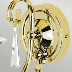 Sklep Kaja Złoty, elegancki kinkiet, świecznik AG1-POL-BRASS z serii AEGEAN