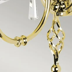 Sklep Kaja Złoty, elegancki kinkiet, świecznik AG1-POL-BRASS z serii AEGEAN